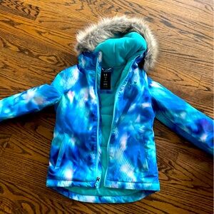 Girls youth size small winter ski jacket